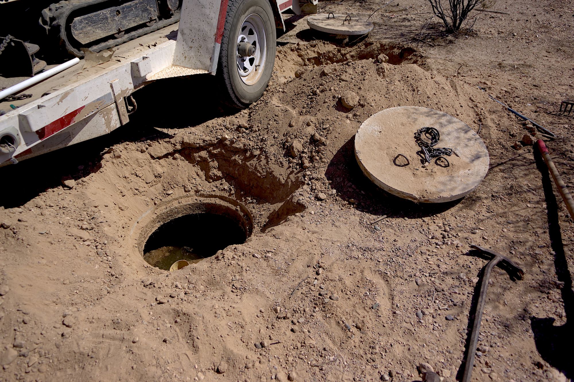 Septic system service in North Central Washington